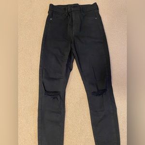 Topshop Black Skinny Jeans